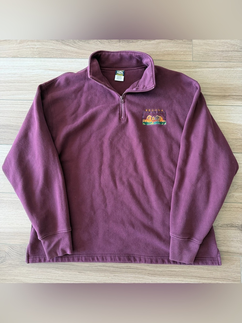 Vintage Sedona Arizona 1/4 Zip Sweatshirt